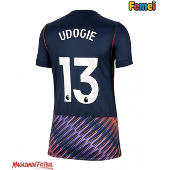 Tottenham Hotspur Destiny Udogie #13 Tricou Fotbal Replică 2026-27 Femei Deplasare
